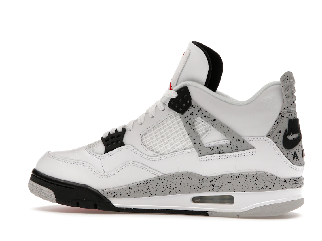 Vue 21 de Jordan 4 Retro White Cement (2016)