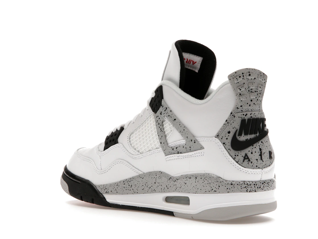 Vue 24 de Jordan 4 Retro White Cement (2016)