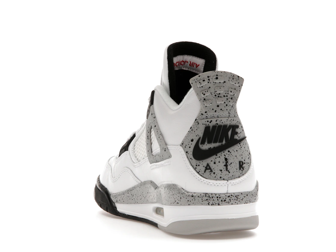 Vue 26 de Jordan 4 Retro White Cement (2016)
