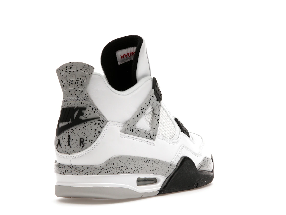 Vue 31 de Jordan 4 Retro White Cement (2016)