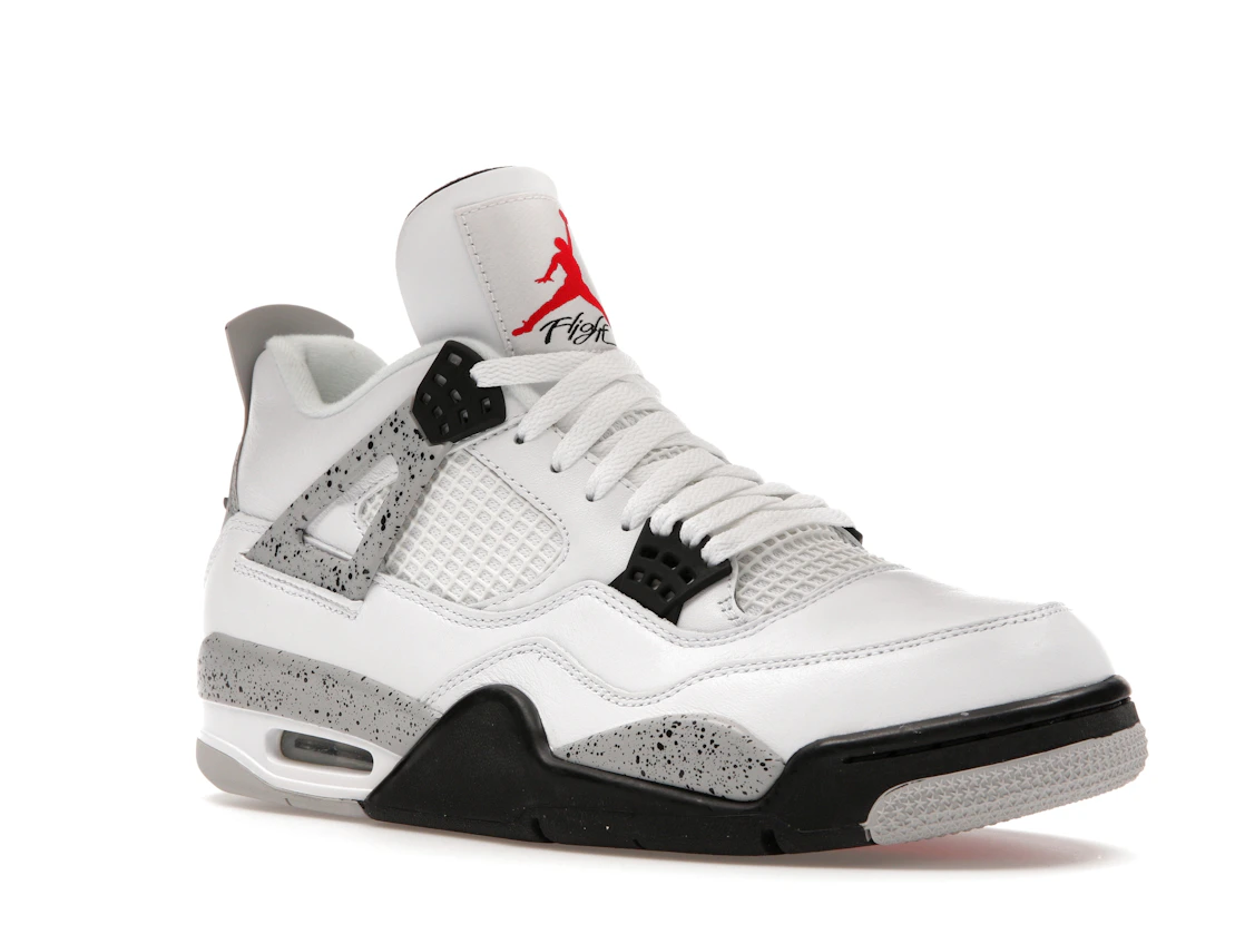 Vue 5 de Jordan 4 Retro White Cement (2016)