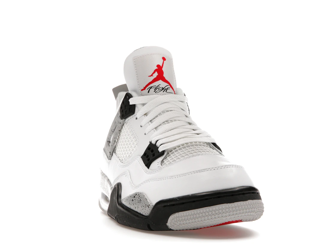 Vue 8 de Jordan 4 Retro White Cement (2016)