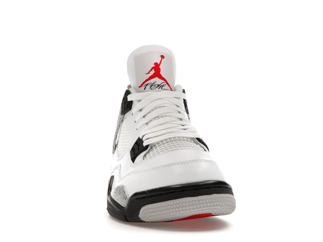 Vue 9 de Jordan 4 Retro White Cement (2016)