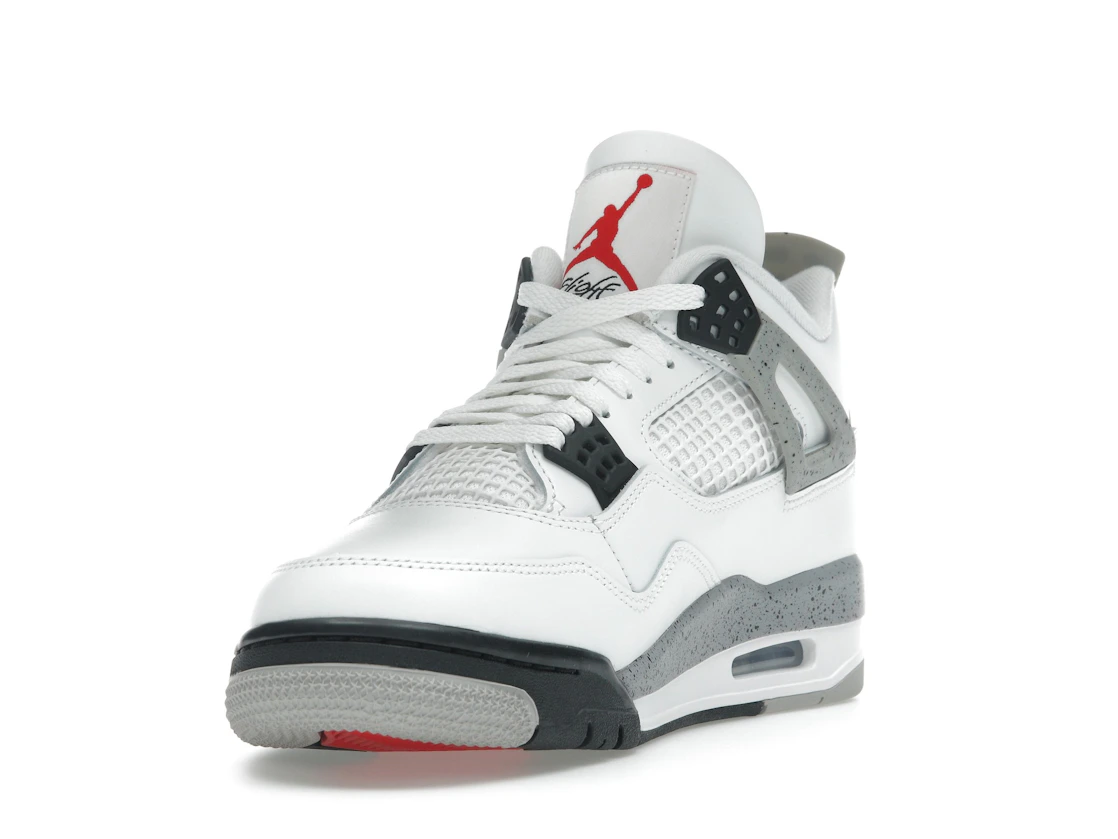 Vue 13 de Jordan 4 Retro White Cement (2025)