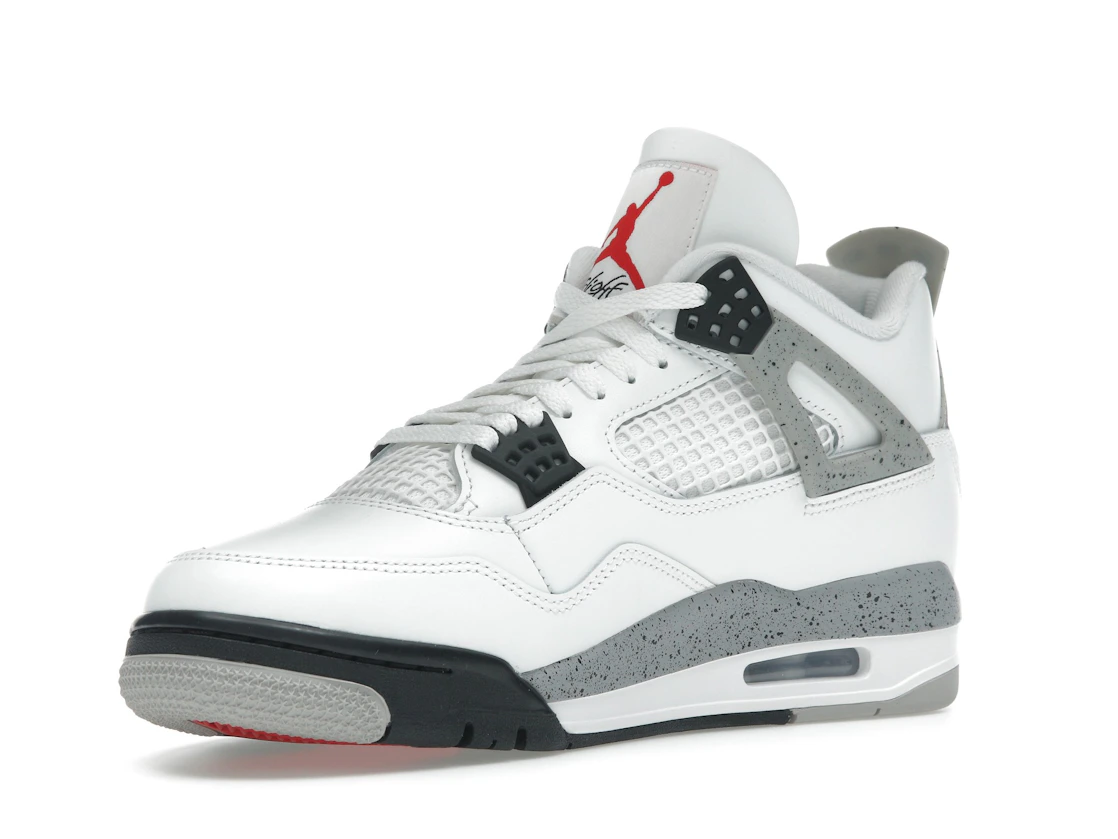 Vue 15 de Jordan 4 Retro White Cement (2025)