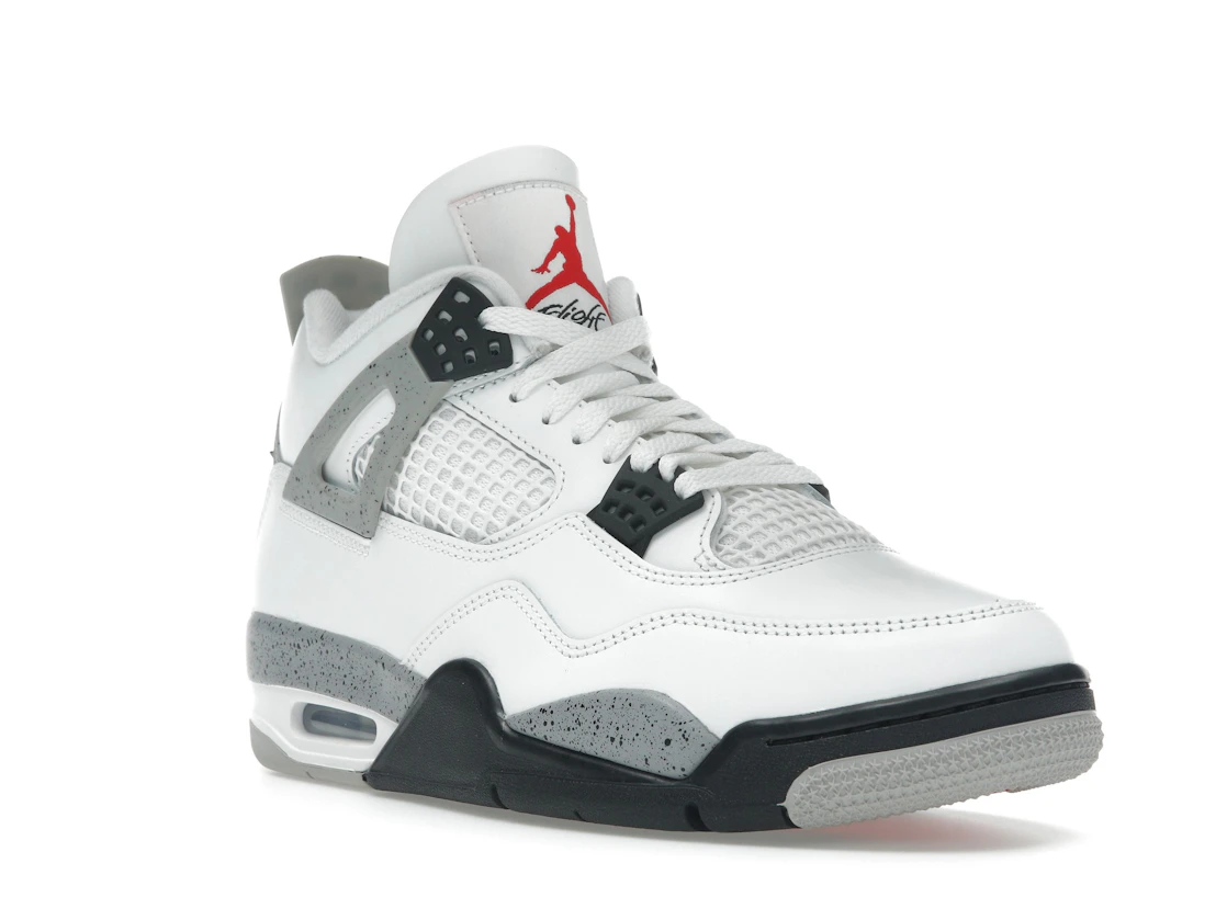 Vue 6 de Jordan 4 Retro White Cement (2025)