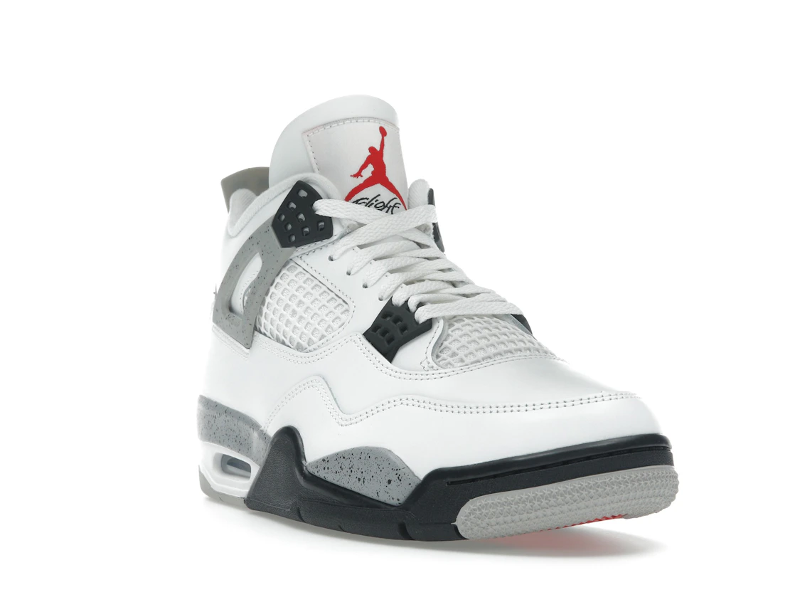 Vue 7 de Jordan 4 Retro White Cement (2025)