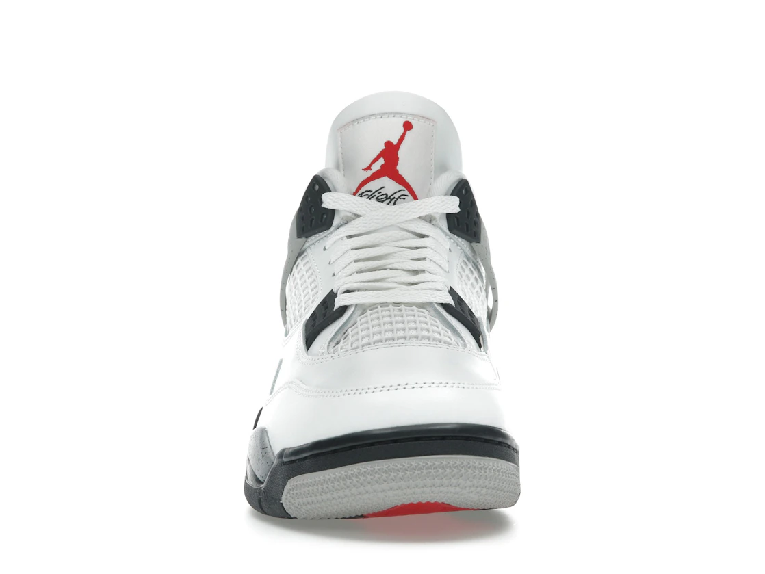 Vue 10 de Jordan 4 Retro White Cement (2025)