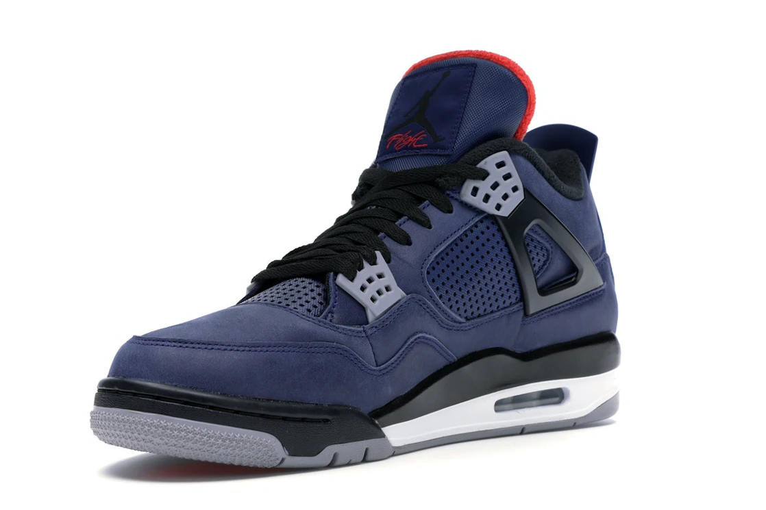 Vue 14 de Jordan 4 Retro Winterized Loyal Blue