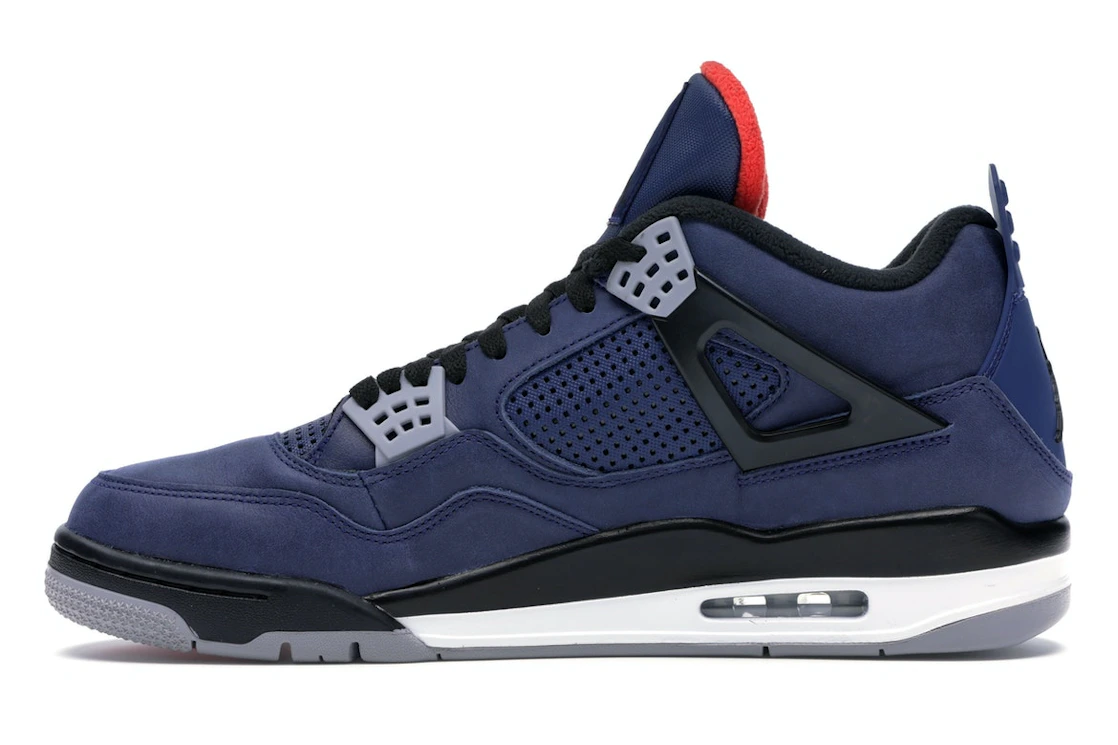 Vue 19 de Jordan 4 Retro Winterized Loyal Blue