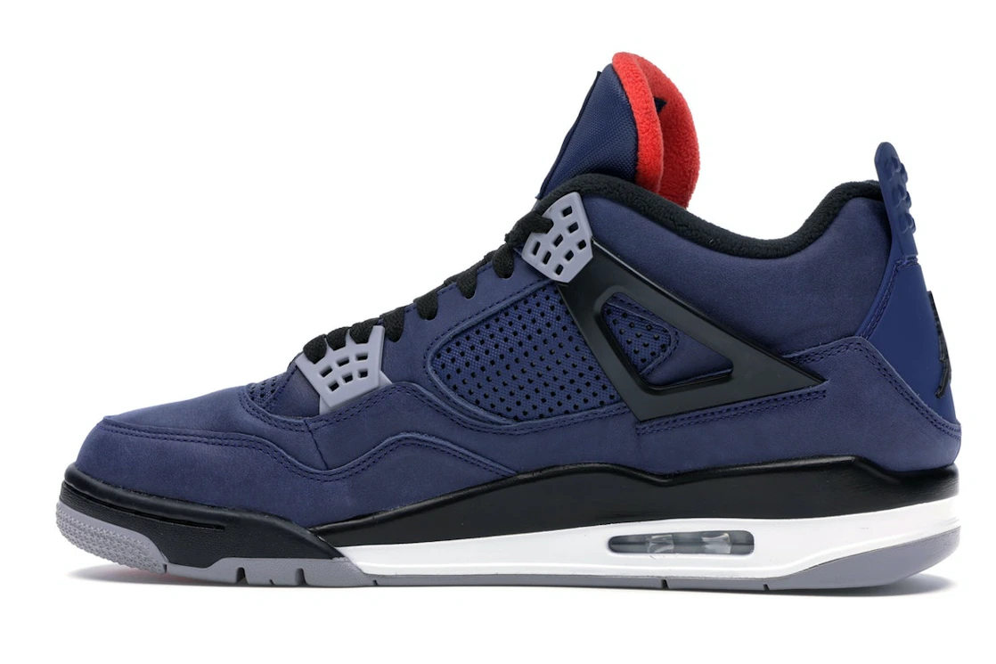 Vue 20 de Jordan 4 Retro Winterized Loyal Blue