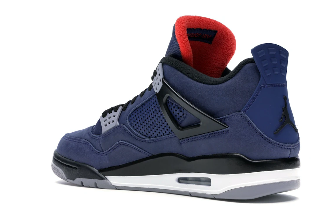 Vue 23 de Jordan 4 Retro Winterized Loyal Blue