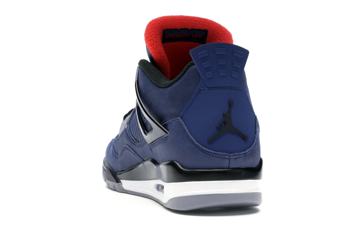 Vue 26 de Jordan 4 Retro Winterized Loyal Blue