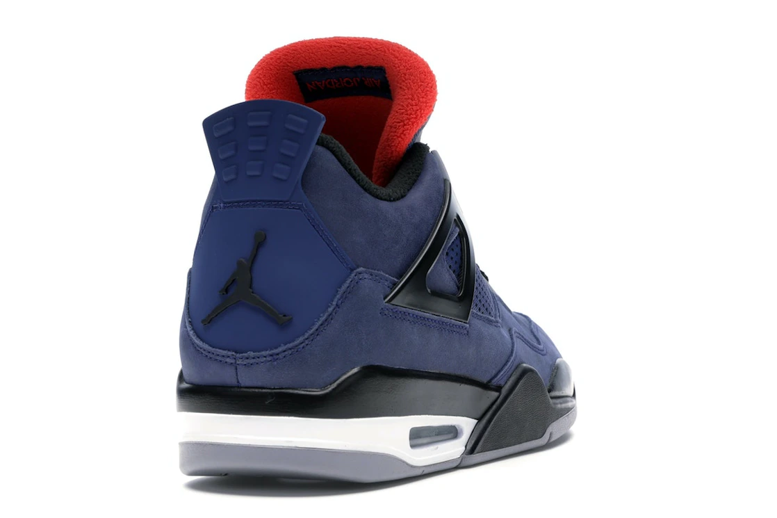 Vue 30 de Jordan 4 Retro Winterized Loyal Blue