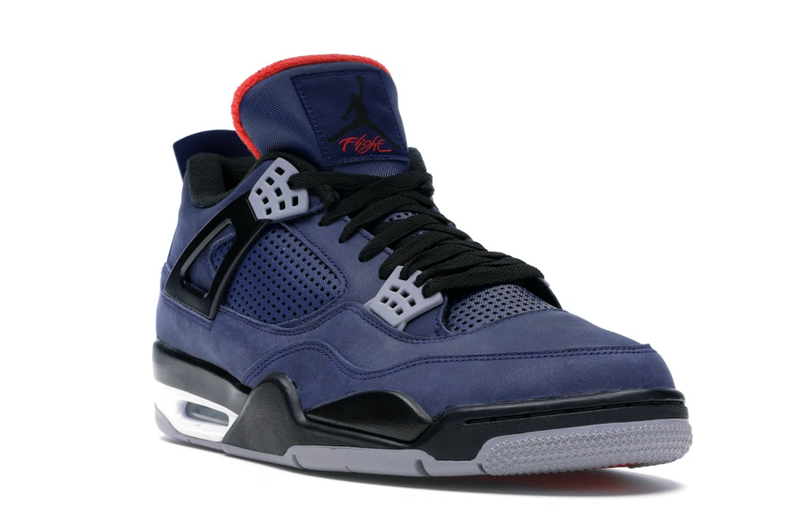Vue 6 de Jordan 4 Retro Winterized Loyal Blue