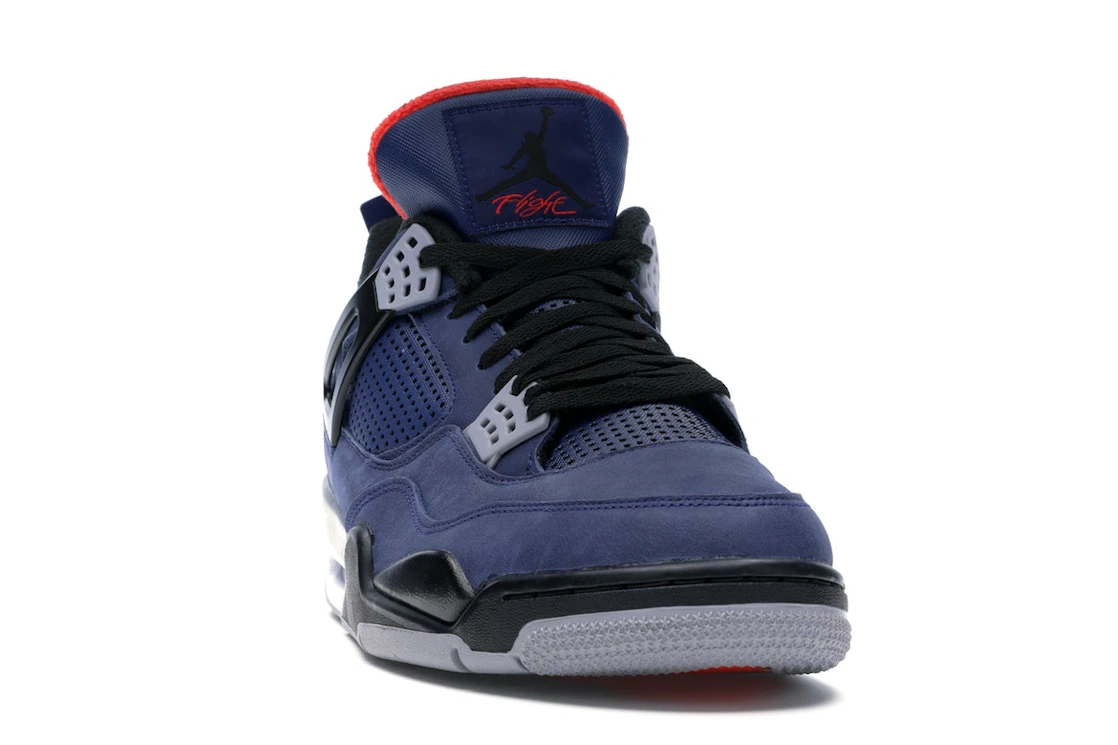 Vue 8 de Jordan 4 Retro Winterized Loyal Blue