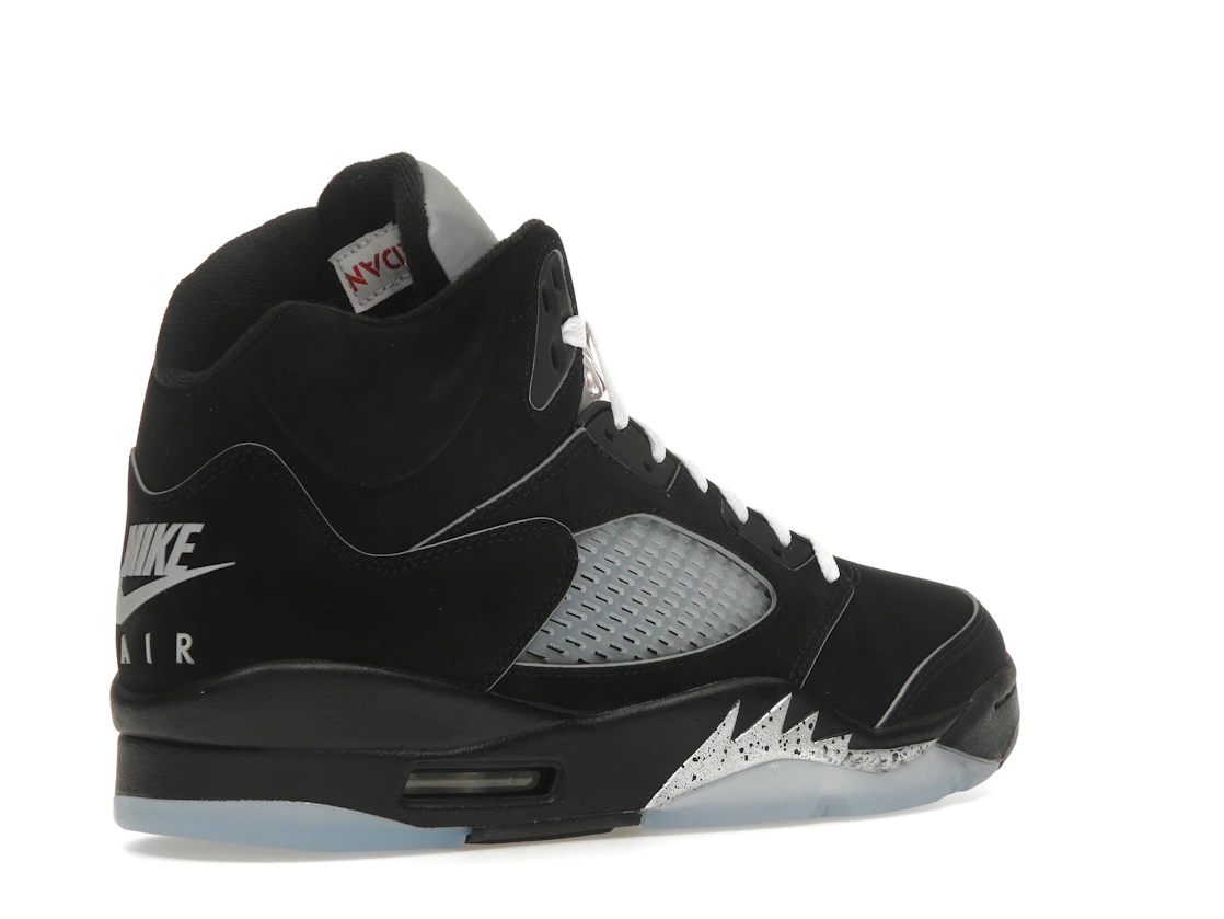 Vue 33 de Jordan 5 Retro OG Black Metallic Reimagined