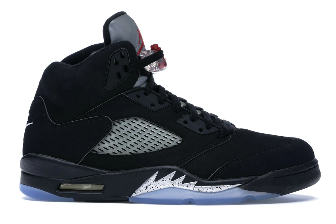 Vue 2 de Jordan 5 Retro Black Metallic (2016)