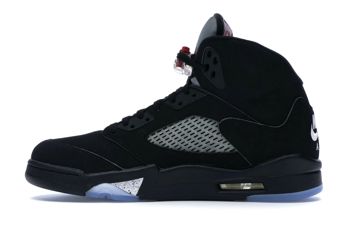 Vue 20 de Jordan 5 Retro Black Metallic (2016)