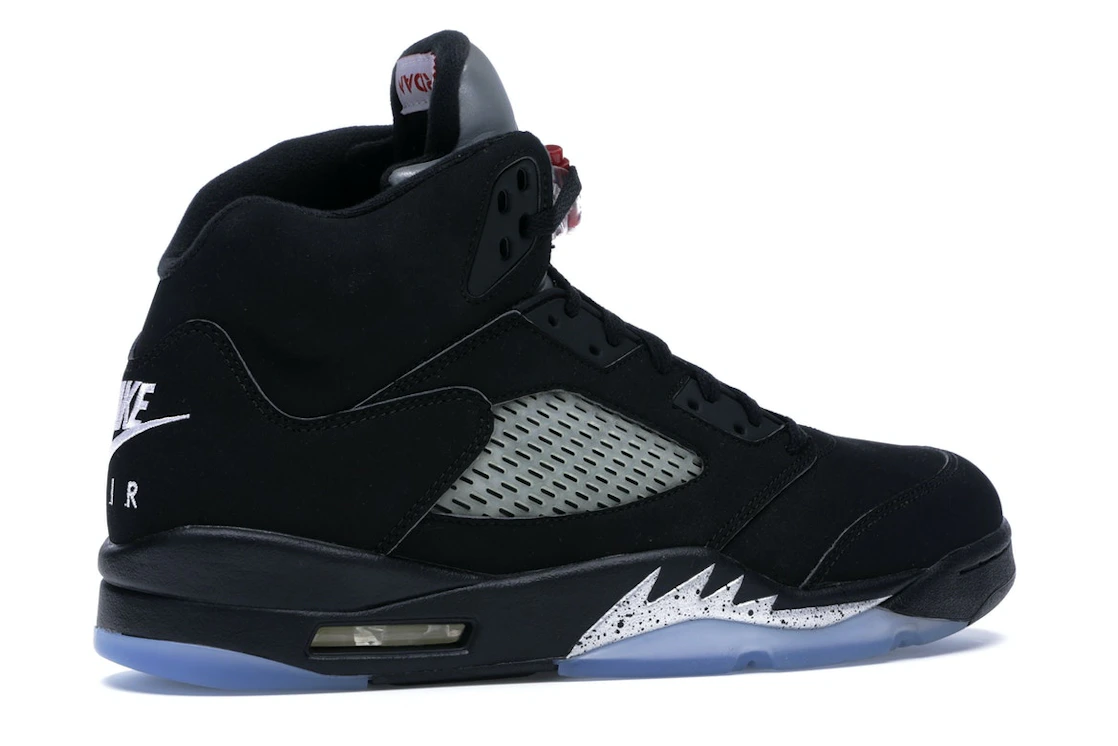 Vue 35 de Jordan 5 Retro Black Metallic (2016)