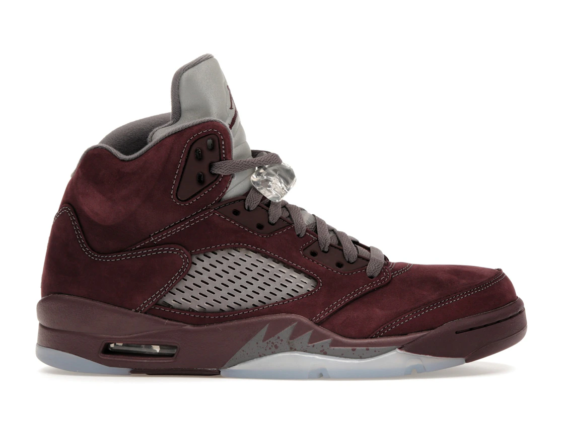 Vue 1 de Jordan 5 Retro Burgundy (2023)