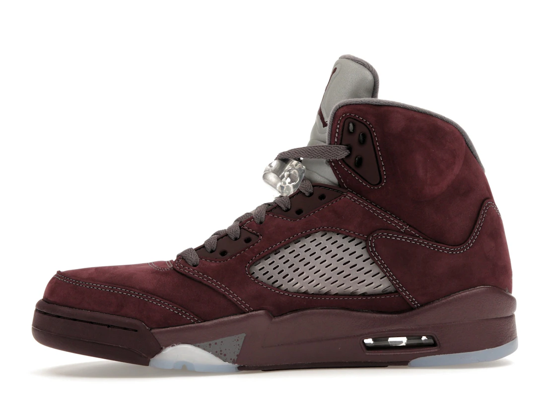 Vue 18 de Jordan 5 Retro Burgundy (2023)