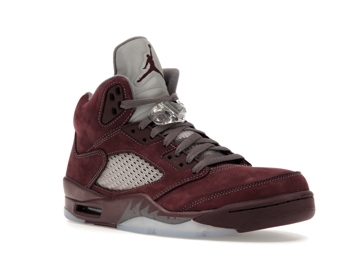 Vue 5 de Jordan 5 Retro Burgundy (2023)