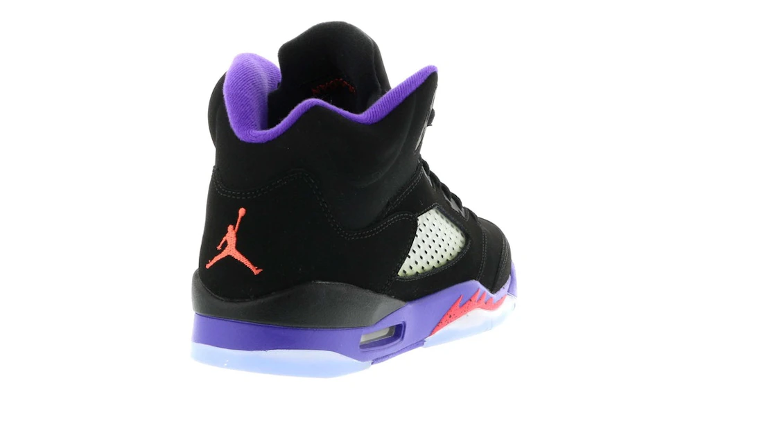 Vue 22 de Jordan 5 Retro Fierce Purple (GS)