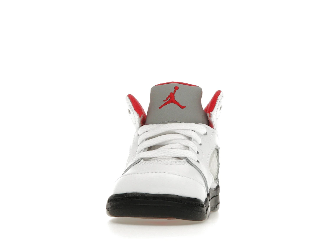Vue 11 de Jordan 5 Retro Fire Red Silver Tongue (2020) (TD)