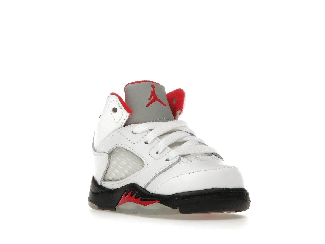Vue 6 de Jordan 5 Retro Fire Red Silver Tongue (2020) (TD)