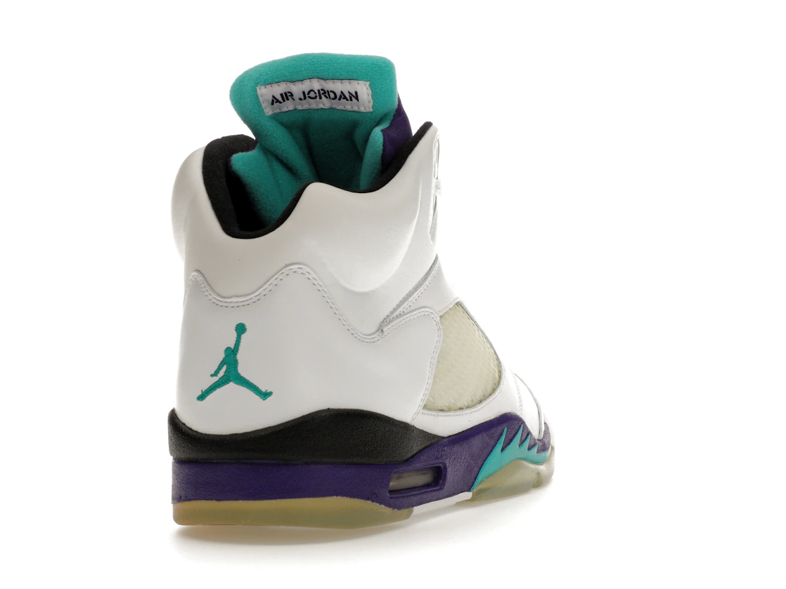 Vue 30 de Jordan 5 Retro Grape (2006)