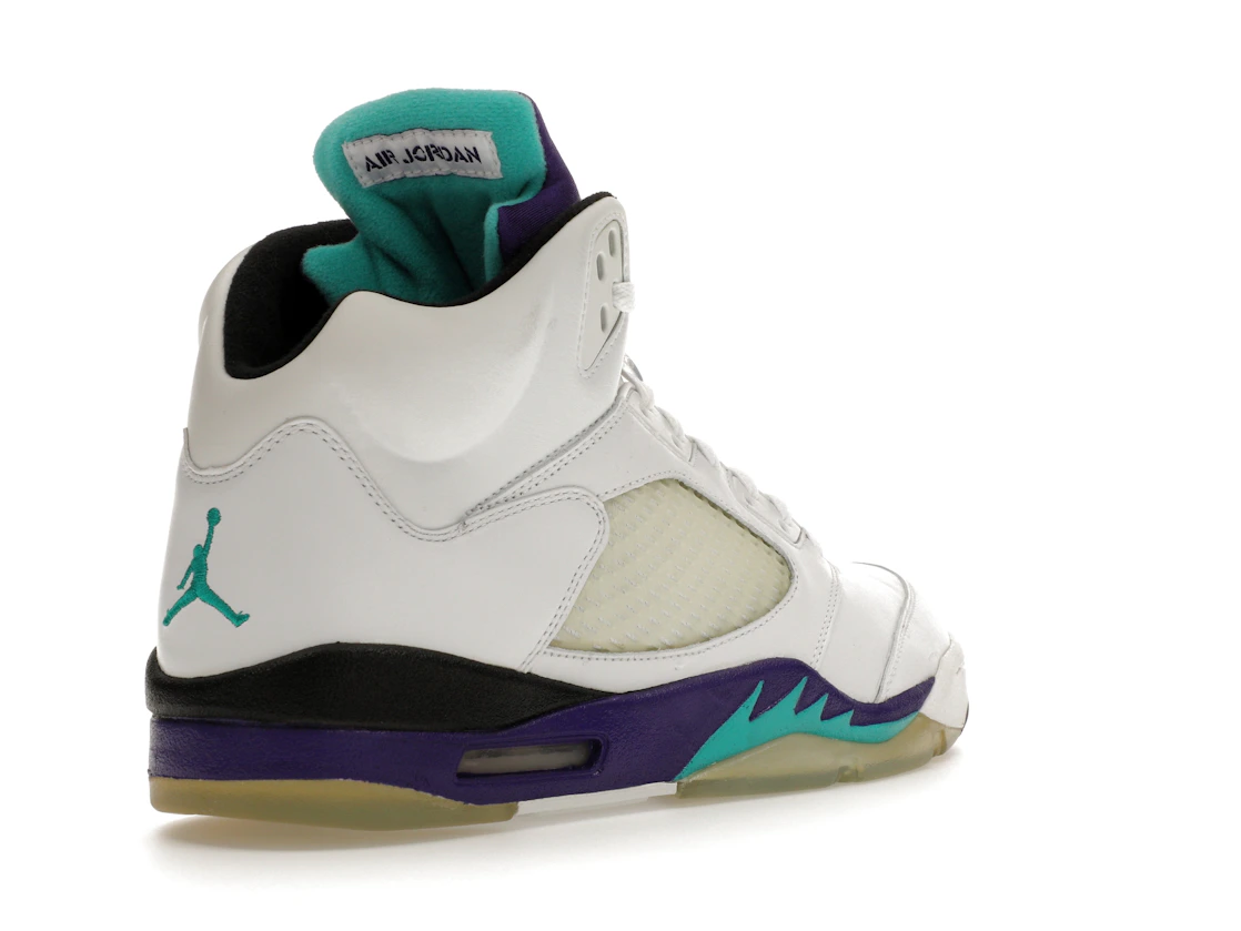 Vue 32 de Jordan 5 Retro Grape (2006)