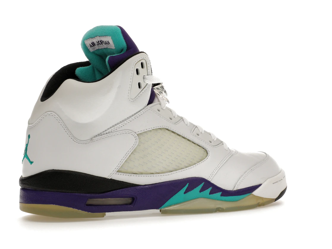 Vue 34 de Jordan 5 Retro Grape (2006)