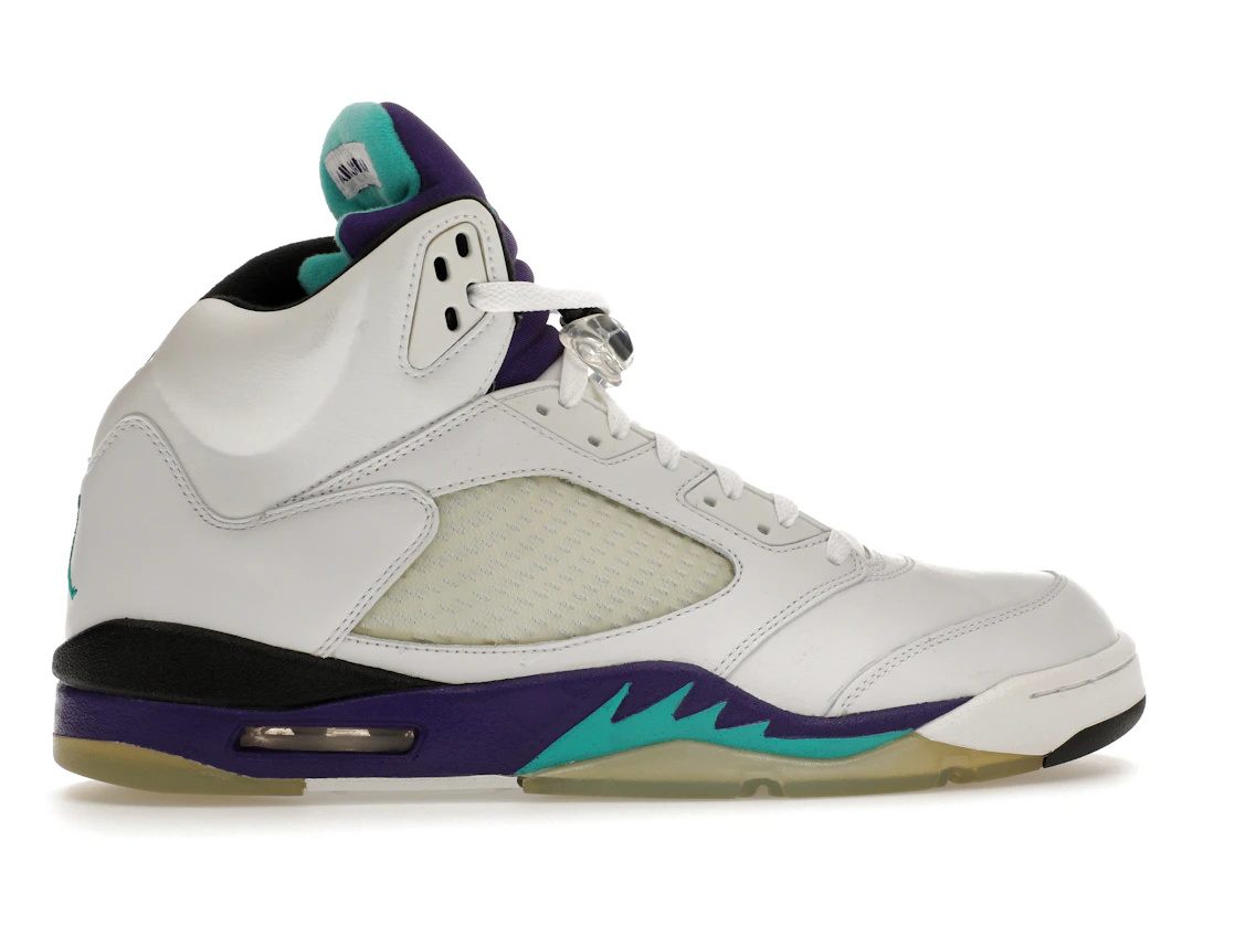 Vue 36 de Jordan 5 Retro Grape (2006)