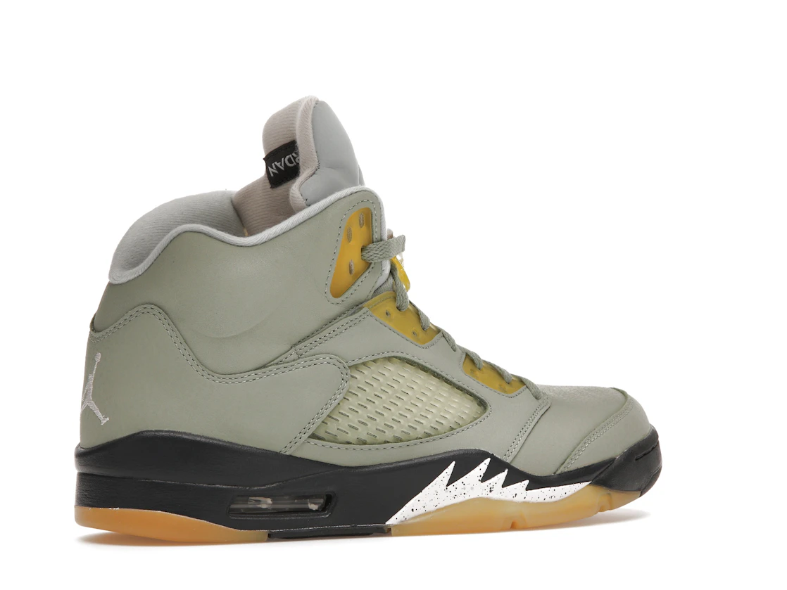 Vue 34 de Jordan 5 Retro Jade Horizon