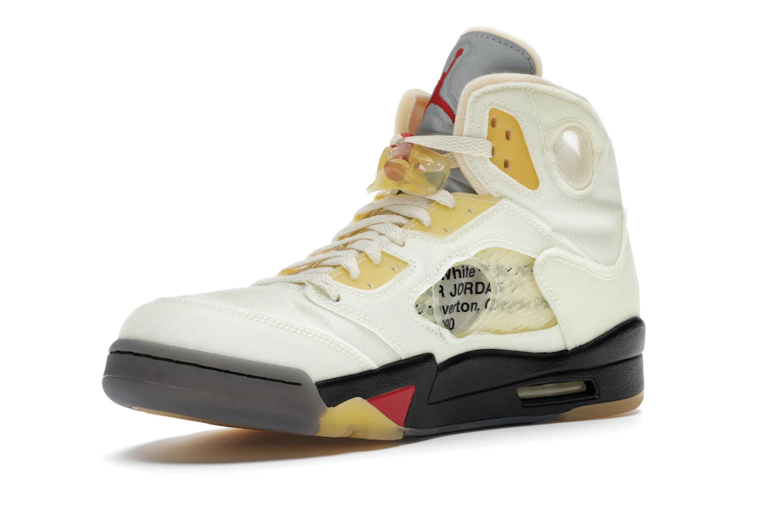 Vue 15 de Jordan 5 Retro Off-White Sail