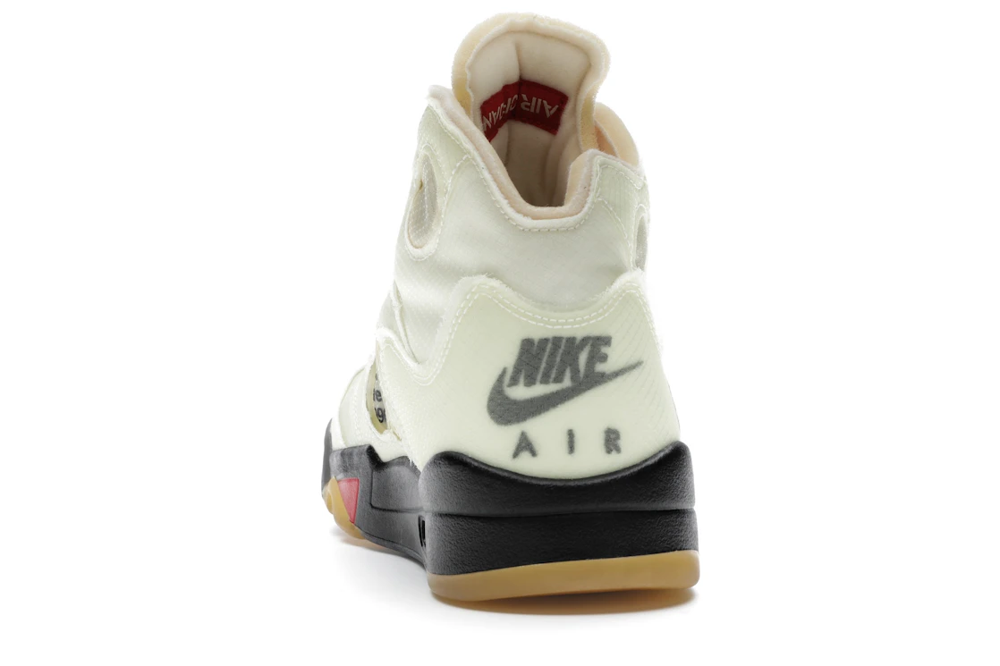 Vue 27 de Jordan 5 Retro Off-White Sail