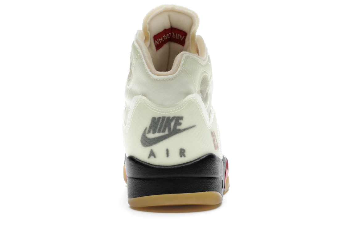 Vue 28 de Jordan 5 Retro Off-White Sail