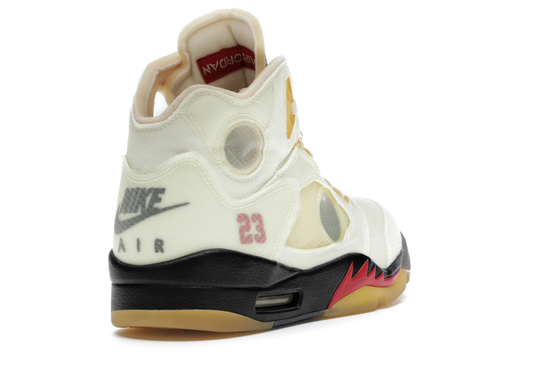 Vue 31 de Jordan 5 Retro Off-White Sail