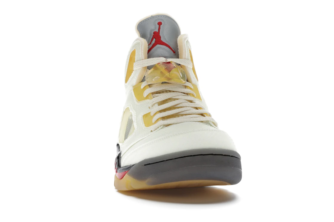 Vue 9 de Jordan 5 Retro Off-White Sail