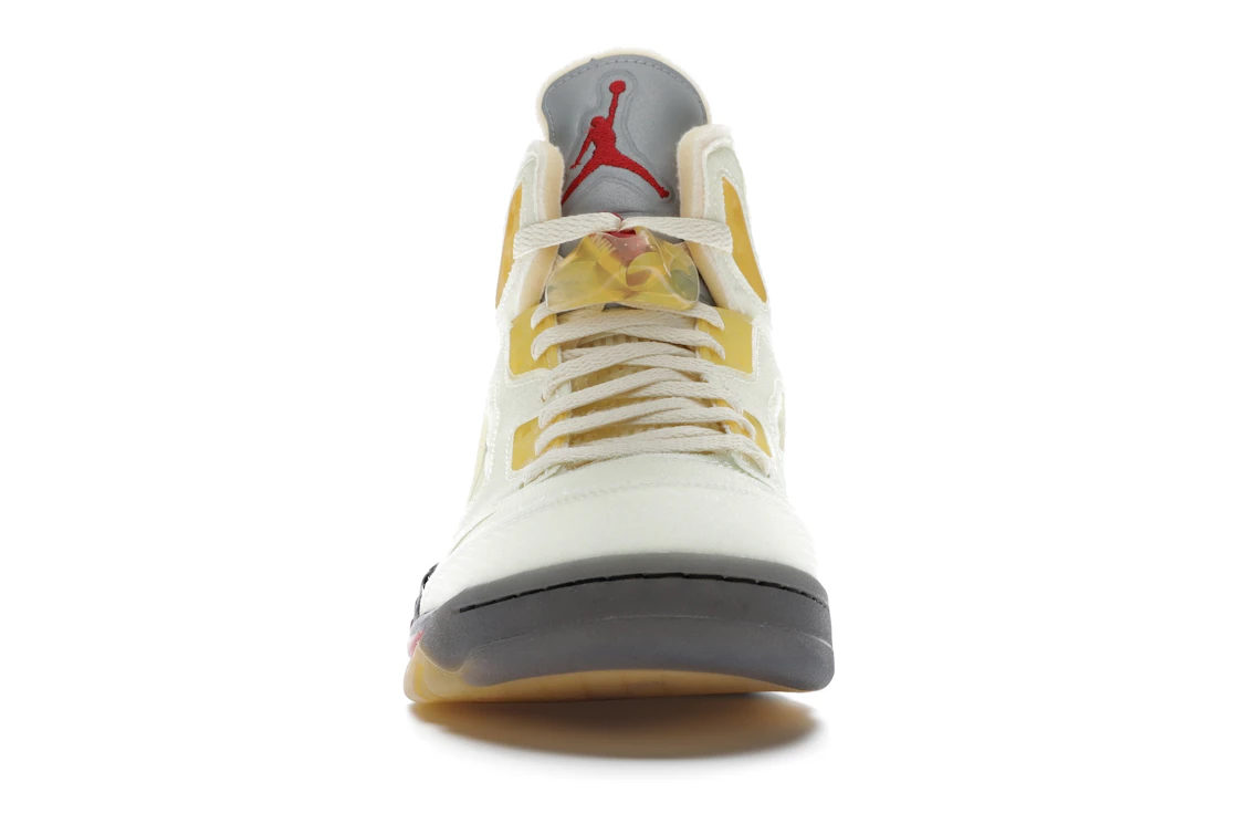 Vue 10 de Jordan 5 Retro Off-White Sail