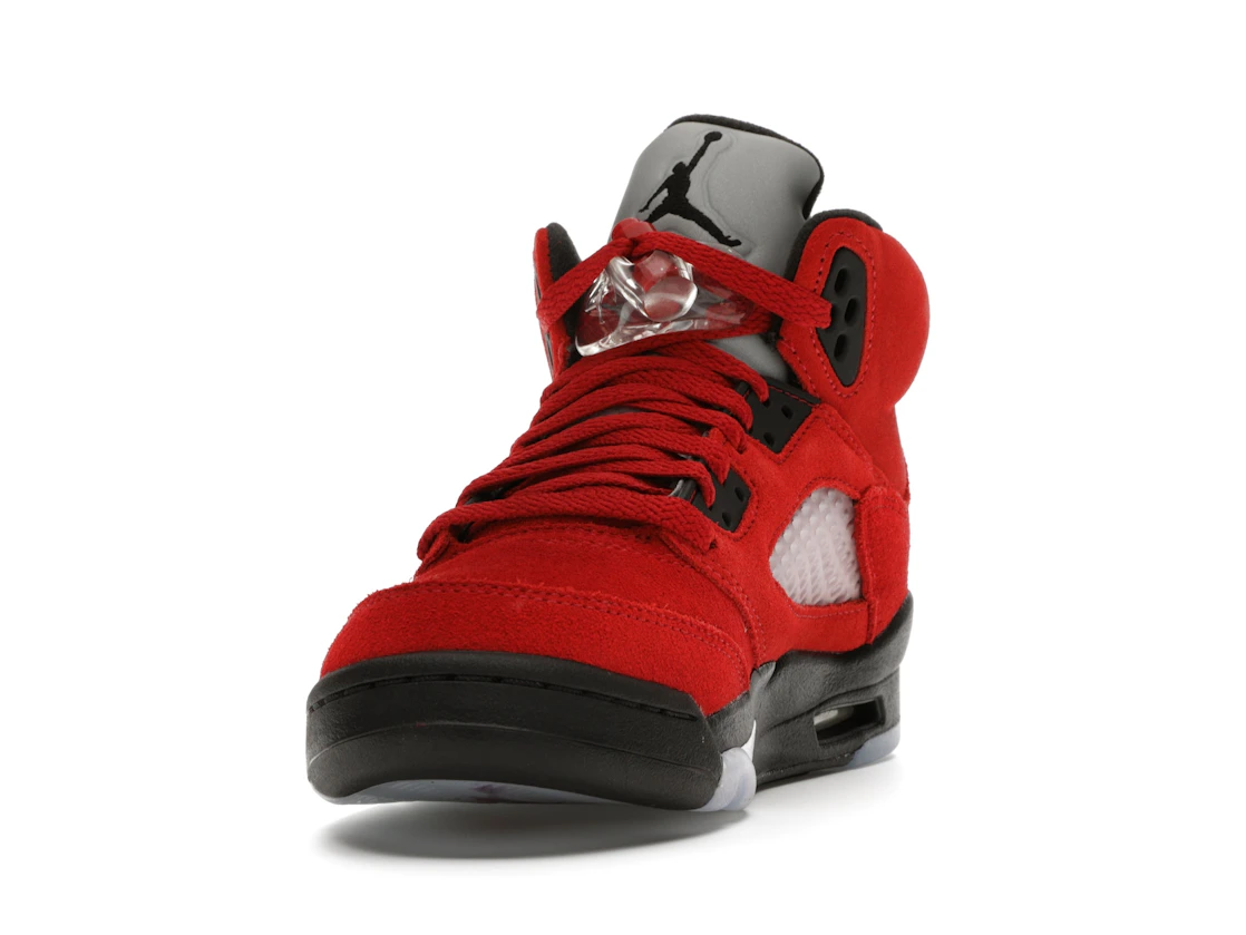 Vue 12 de Jordan 5 Retro Raging Bull Red (2021) (GS)
