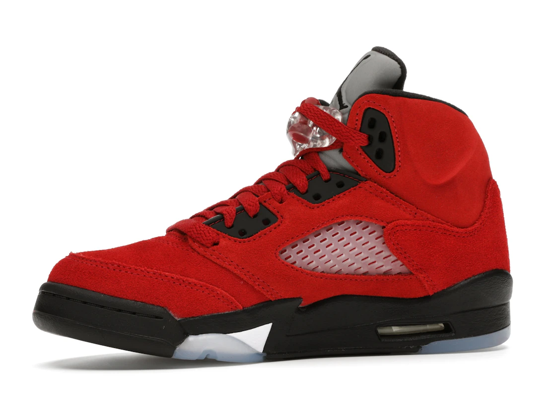 Vue 17 de Jordan 5 Retro Raging Bull Red (2021) (GS)