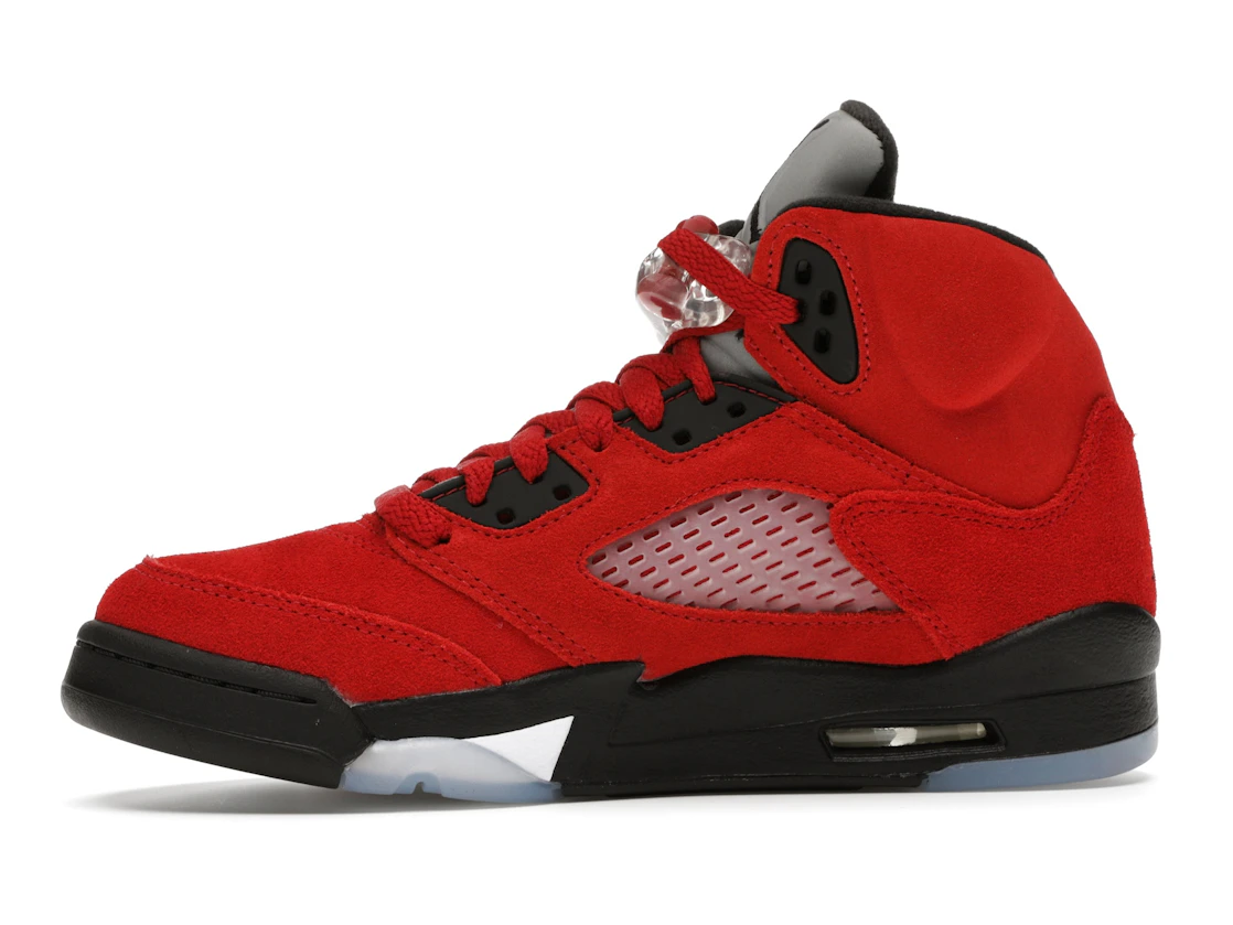Vue 18 de Jordan 5 Retro Raging Bull Red (2021) (GS)