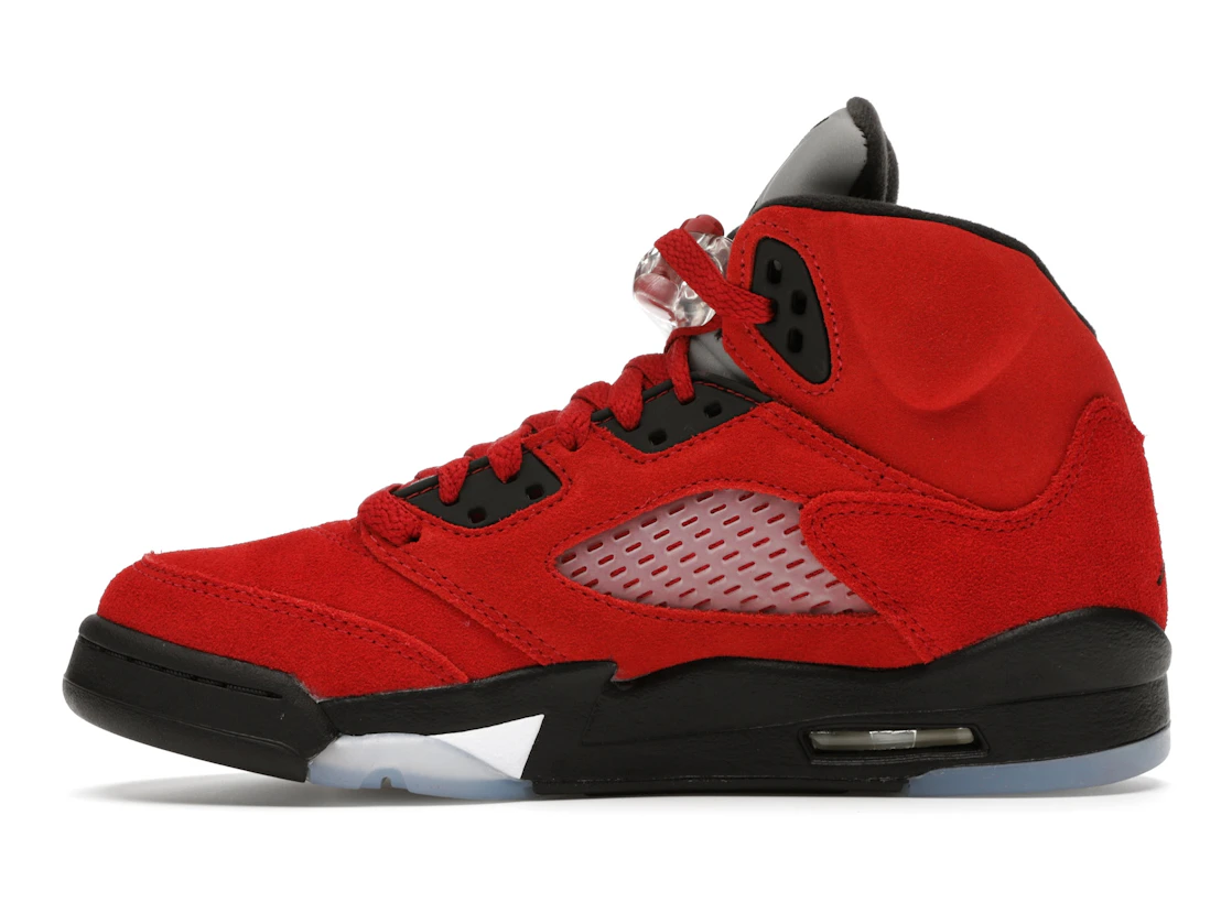 Vue 19 de Jordan 5 Retro Raging Bull Red (2021) (GS)