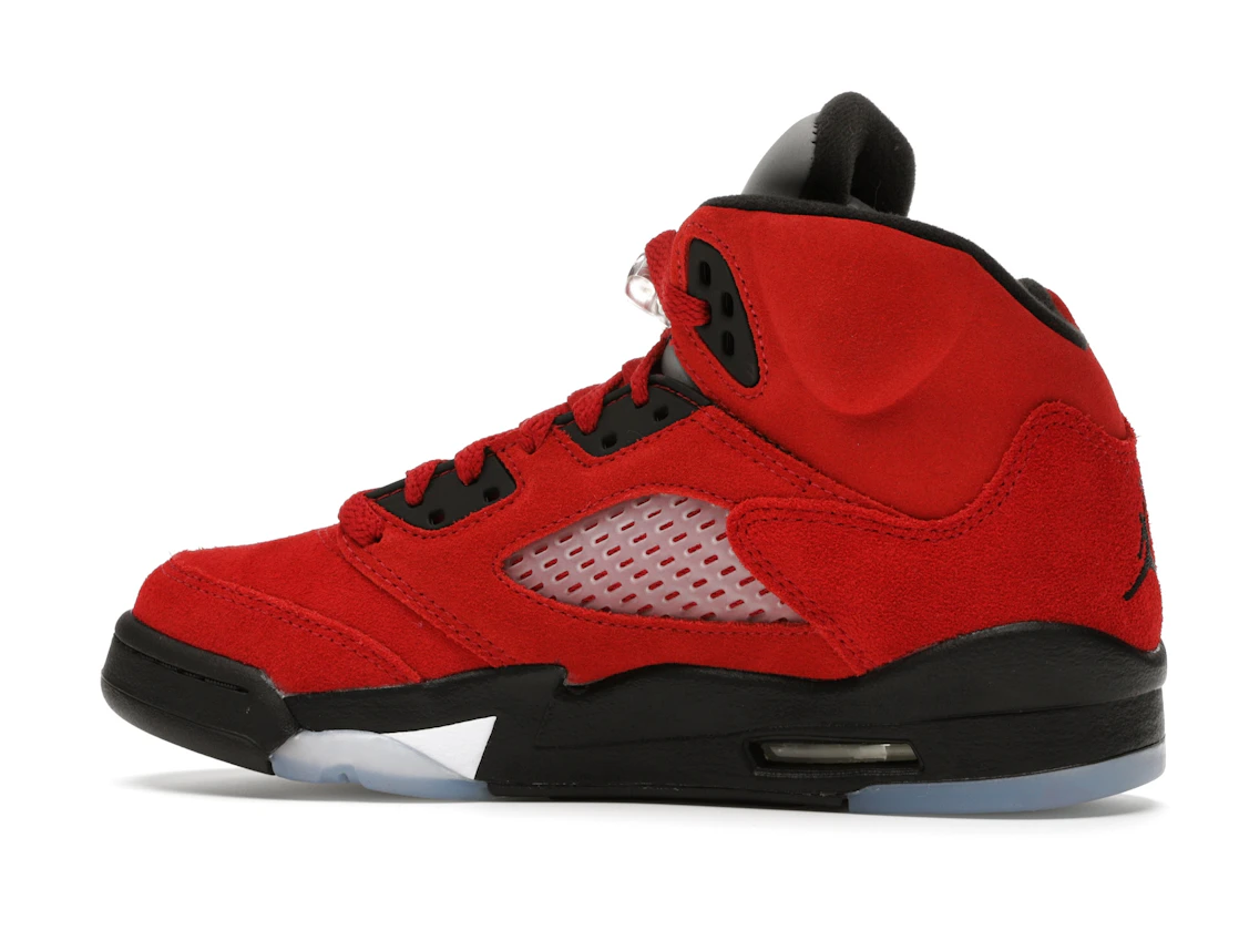 Vue 21 de Jordan 5 Retro Raging Bull Red (2021) (GS)