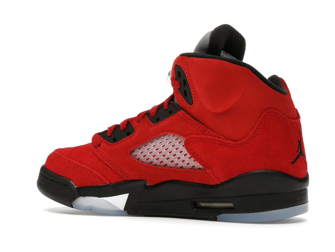 Vue 22 de Jordan 5 Retro Raging Bull Red (2021) (GS)