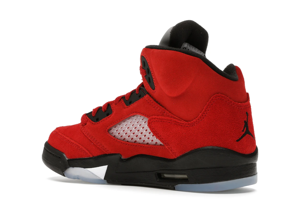 Vue 23 de Jordan 5 Retro Raging Bull Red (2021) (GS)