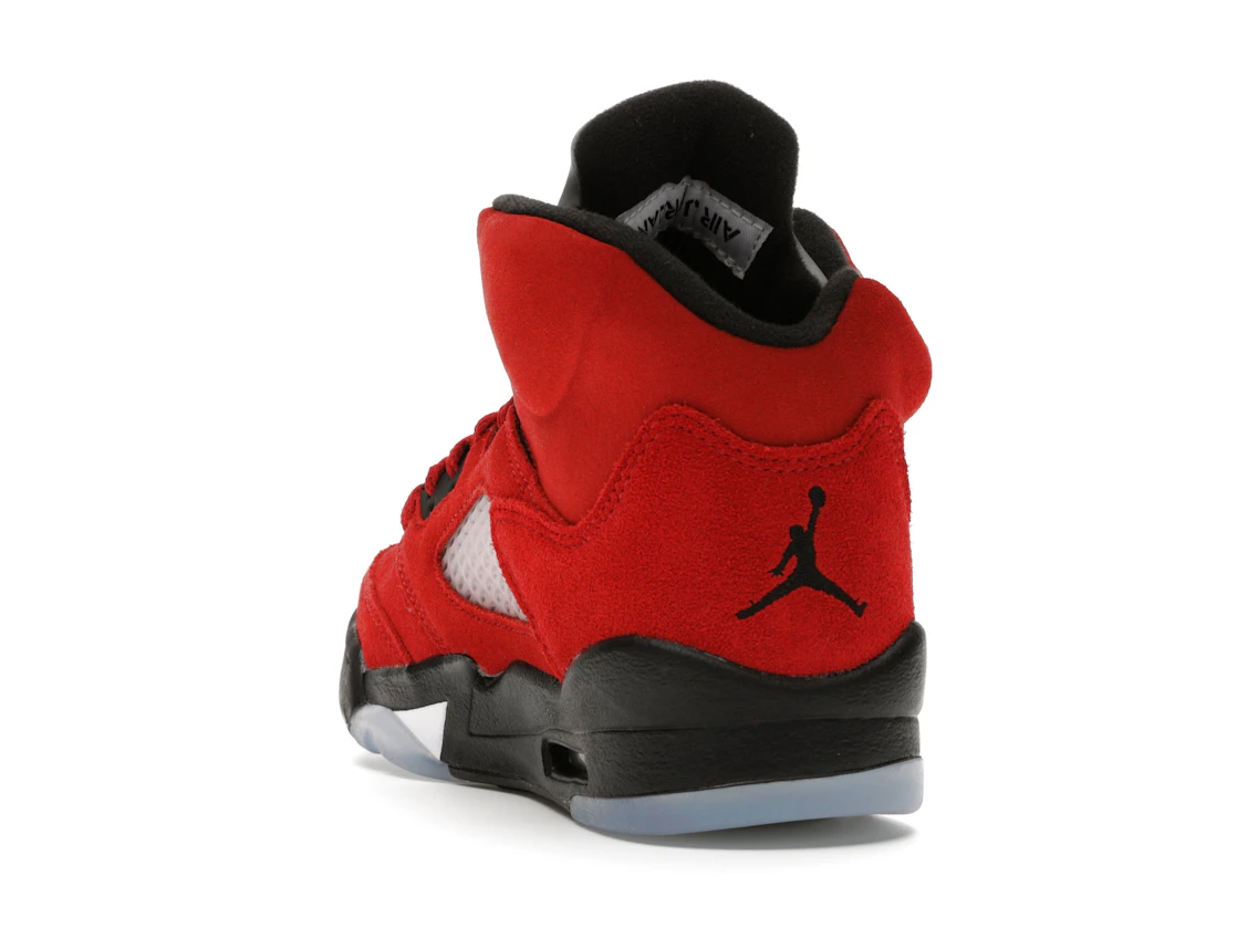 Vue 26 de Jordan 5 Retro Raging Bull Red (2021) (GS)