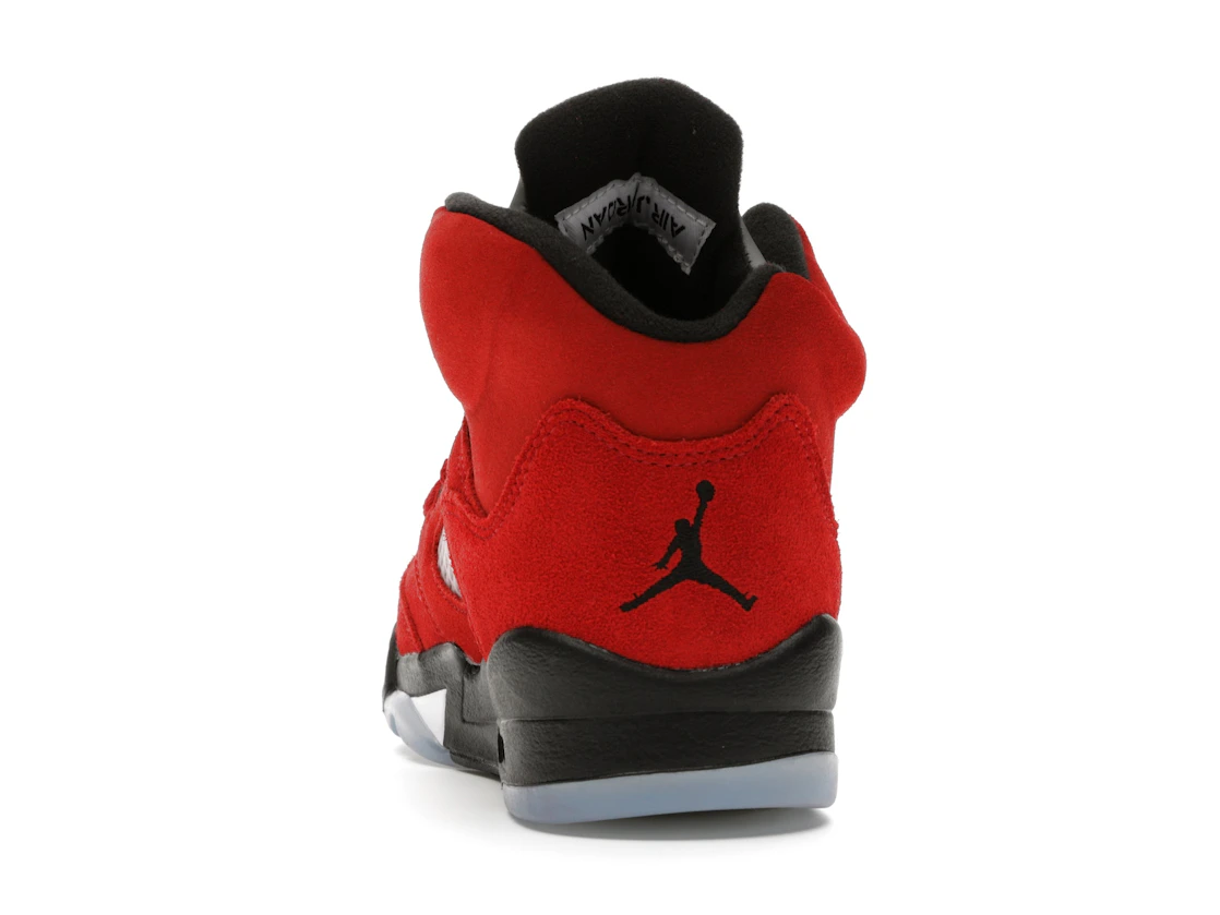 Vue 27 de Jordan 5 Retro Raging Bull Red (2021) (GS)